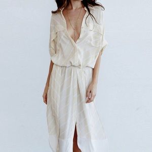 FAITHFULL THE BRAND Gigi shirt dress (M)